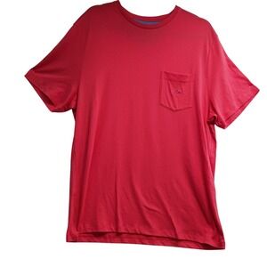 Ocean And Coast Mens Orange Wicking Short Sleeve Crew Neck‎ T Shirt Size Large